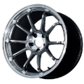 Picture of Advan RZ-DF2 20x9 - 5x112 - +40mm - Diamond Cut & Hyper Platinum Black Wheel