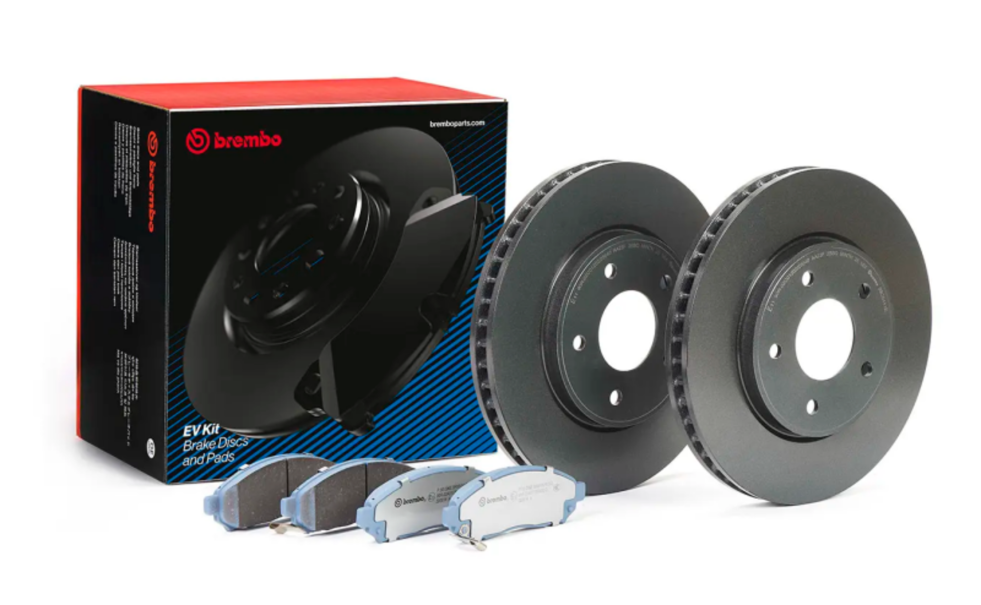 Picture of Brembo OE 2010+ Nissan Leaf (ZE0)/ Nissan NV200 /2010+ Nissan NV200 Van EV Brake Kit - Front