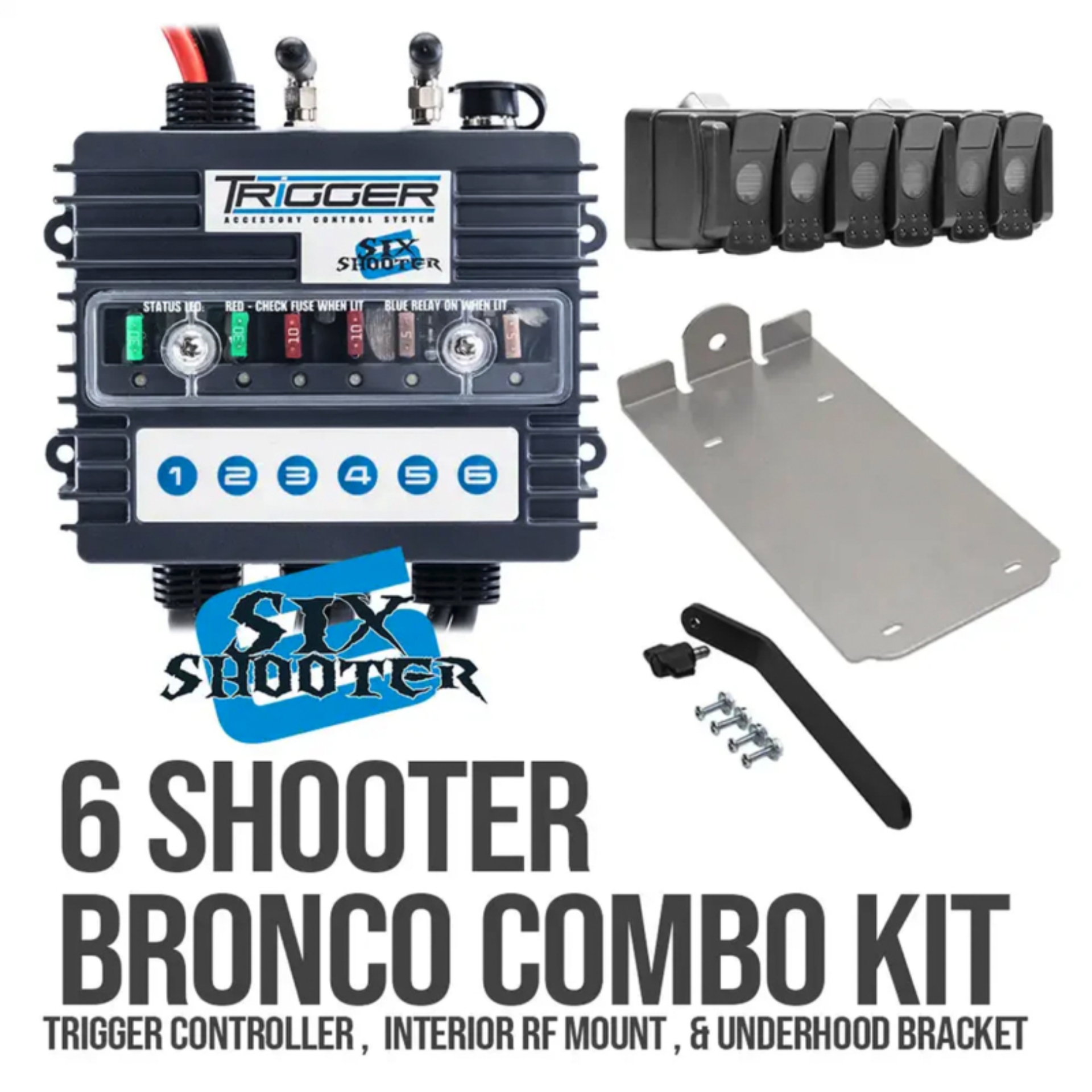 Picture of Oracle Trigger 6 Shooter Controller Ford Bronco 2021+ Combo Kit