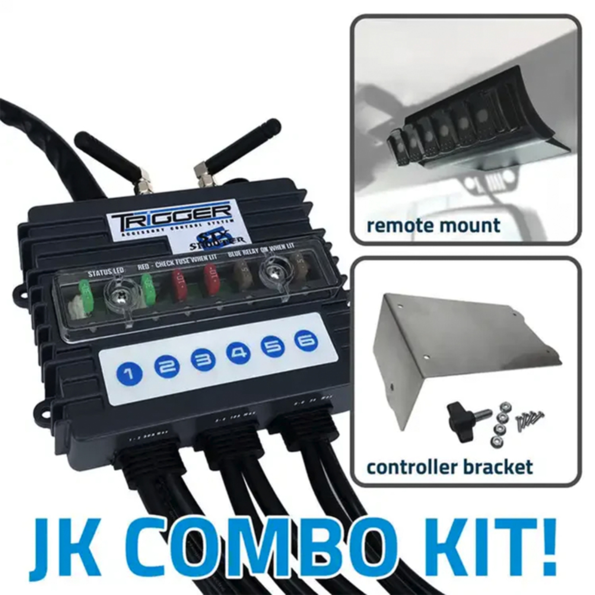 Picture of Oracle Trigger 6 Shooter Jeep Jk Combo Kit