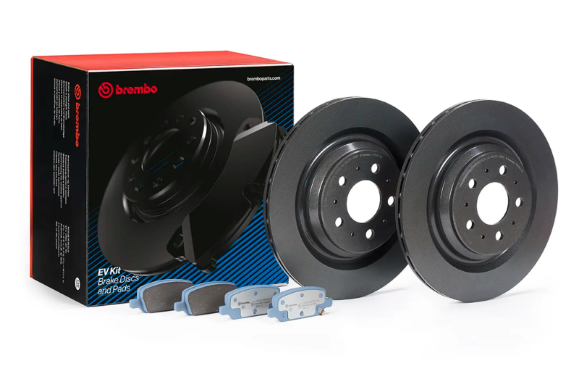 Picture of Brembo OE 17-21 Tesla Model 3/20-21 Model Y EV Brake Kit - Rear