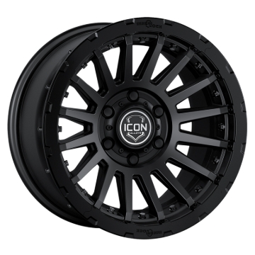 Picture of ICON Alloy Recon Pro - 18X9 / 6X5.5 / 40MM / 6.6in. BS - Satin Black