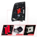 Picture of ANZO 19-24 RAM 2500/3500 Full LED Tail Lights SeqSig Black - Pair