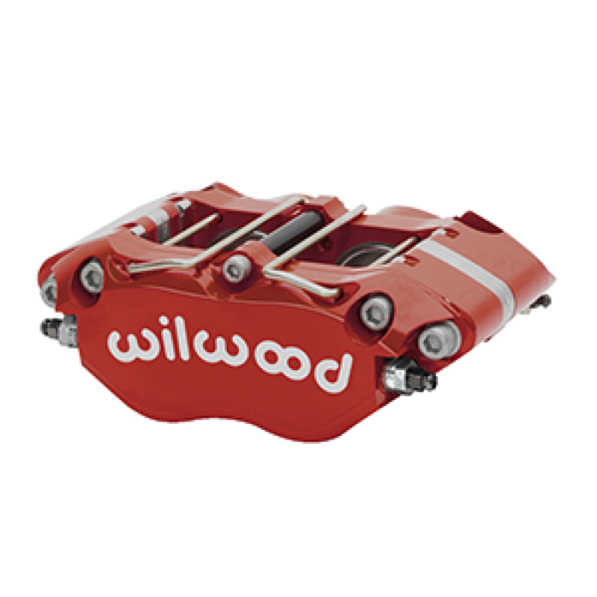 Picture of Wilwood RH MC4 Mechanical Parking Brake Caliper -1.38in Bracket - .81in Disc - Red