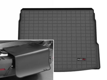 Picture of WeatherTech 2025+ BMW X3M50i Cargo Liner w/ Bumper Protector - Black