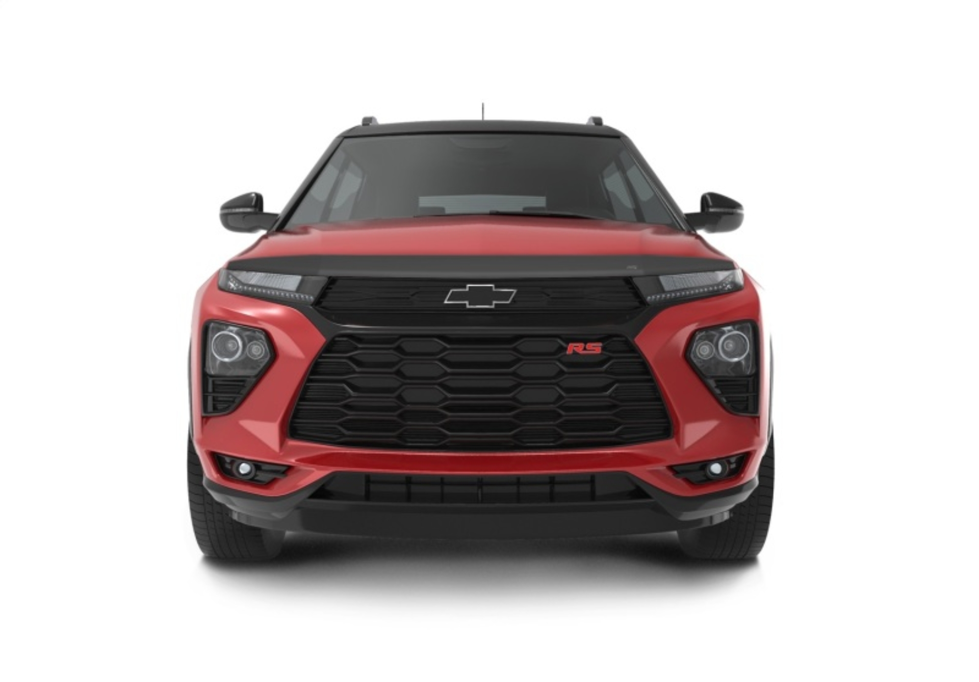 Picture of Husky Liners HL Aeroskin-Matte Black Hood Deflectors - 2877192