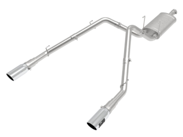 Picture of aFe Apollo GT Series 3 in 409 Stainless Steel Cat-Back Exhaust System w/ Polish Tip V8-5.7L HEMI