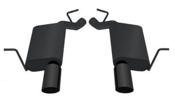 Picture of Gibson 11+ Dodge Durango R/T 5.7L Black Ceramic SS Axle-Back Exhaust