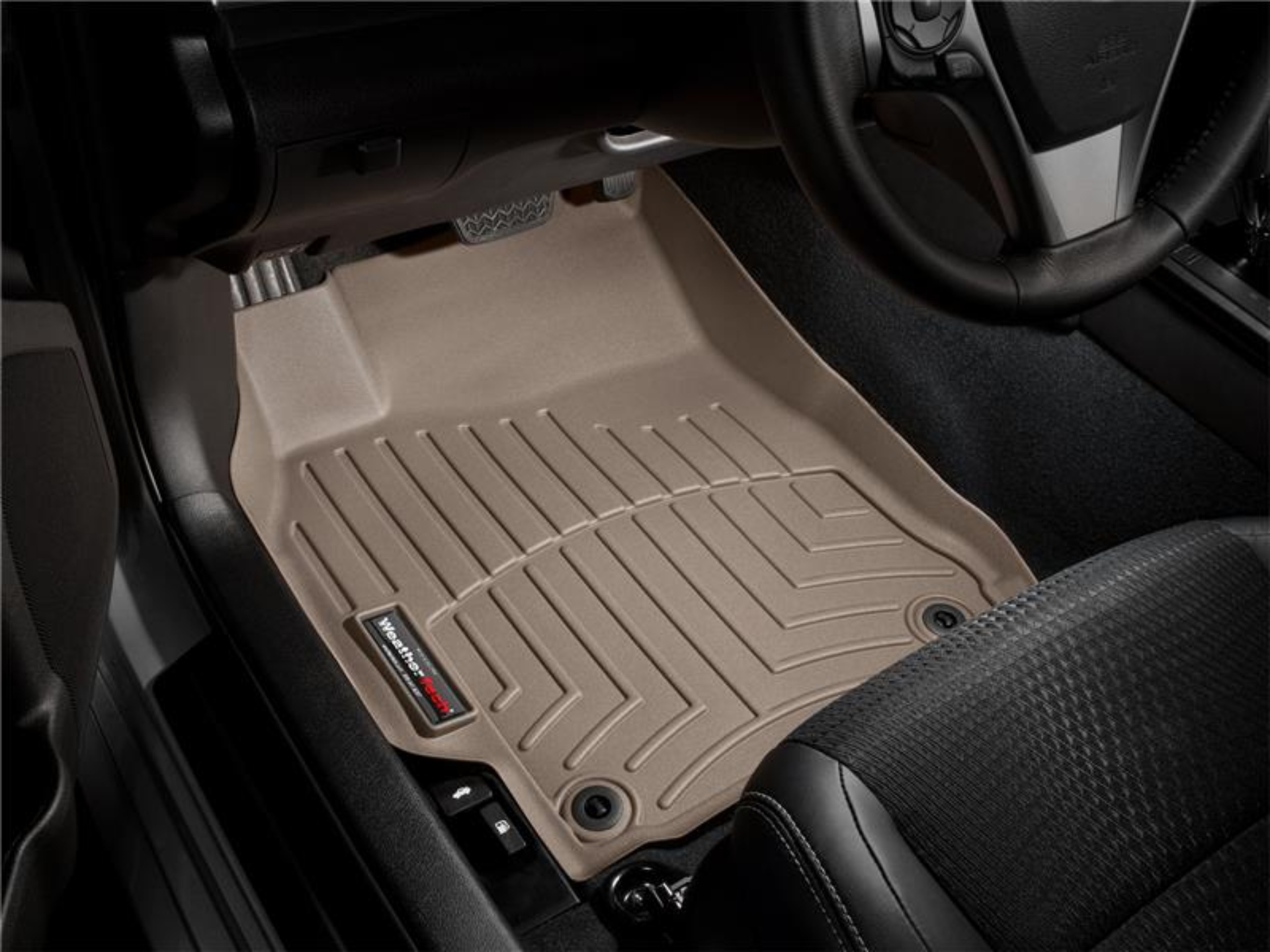 Picture of WeatherTech 2014+ Mercedes-Benz E-Class Front FloorLiner - Tan