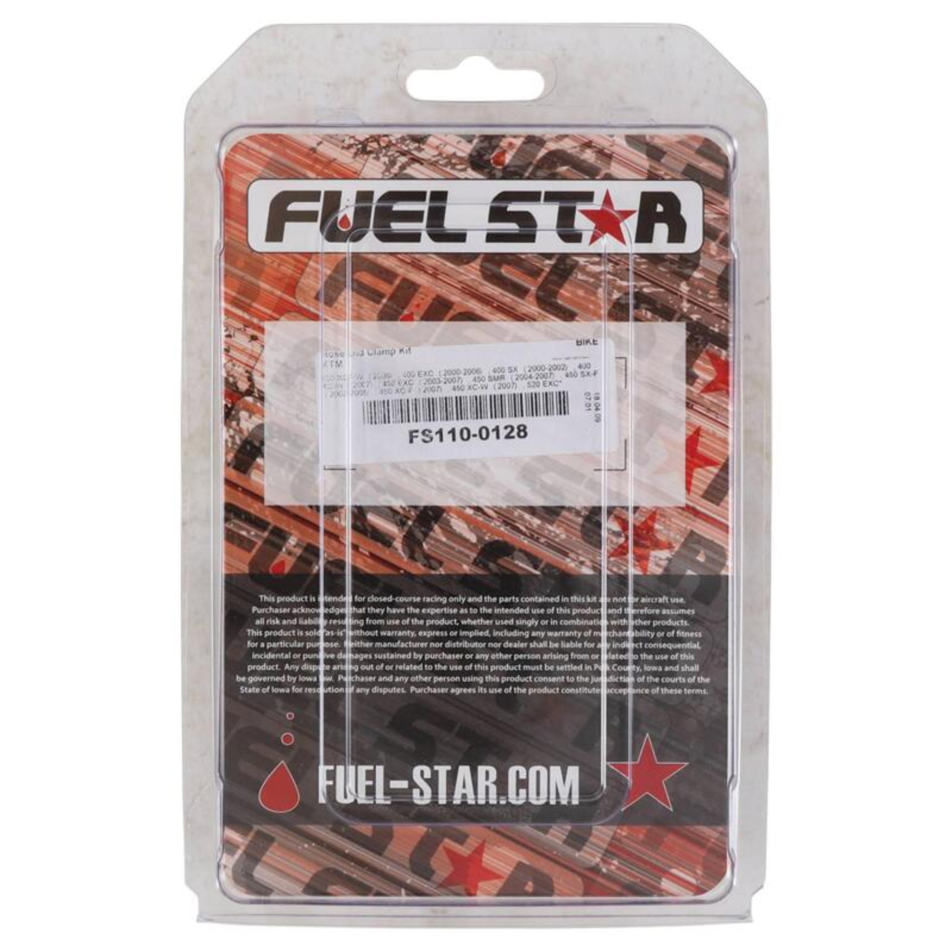 Picture of All Balls Racing 2006 250 XCF-W/00-02 400 EXC Racing Hose & Clamp Kit