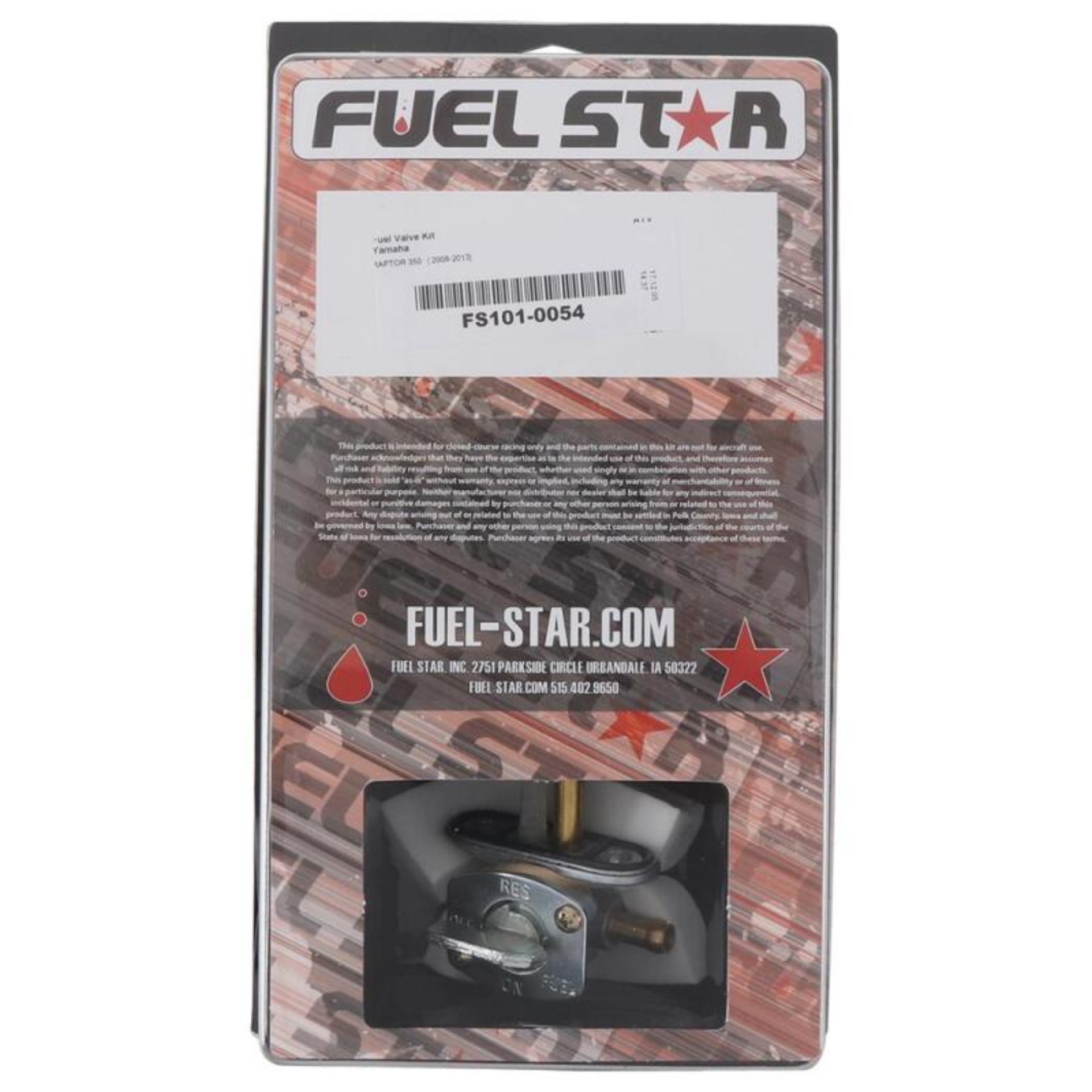 Picture of All Balls Racing 08-13 YFM 350 Raptor Fuel Valve Kit