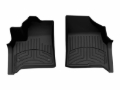Picture of WeatherTech 24-25 GMC Acadia (Incl. Denali) w/Bench & Bucket Seats Front FloorLiner HP - Black