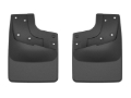 Picture of WeatherTech 24-25 Ford Ranger Raptor Supercrew Rear No Drill MudFlaps - Black