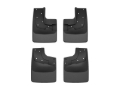 Picture of WeatherTech 24-25 Ford Ranger Raptor Front & Rear No Drill MudFlaps - Black