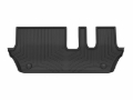 Picture of WeatherTech 2025 Infiniti QX80/Nissan Armada 2nd Row Bench Seating Rear FloorLiner - Black