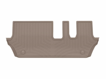 Picture of WeatherTech 2025 Infiniti QX80/Nissan Armada 2nd Row Bench Seating Rear FloorLiner - Tan