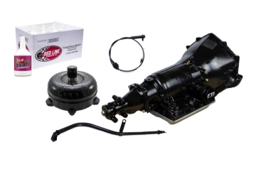 Picture of FTI 700R4 Transmission Kit - Level 3 - 600HP - Chevy Bell - Edelbrock Adapter SRLT0082 Converter