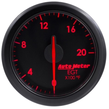Picture of Autometer Airdrive 2-1/16in EGT Gauge 0-2000 Degrees F - Black