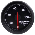 Picture of Autometer Airdrive 2-1/6in Oil Pressure Gauge 0-100 PSI - Black