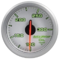 Picture of Autometer Airdrive 2-1/6in Oil Temp Gauge 100-300 Degrees F - Silver