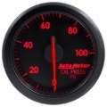 Picture of Autometer Airdrive 2-1/6in Oil Pressure Gauge 0-100 PSI - Black