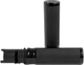 Picture of Bikers Choice Billet Cushioned Grips Throttle-By-Wire Black