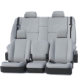 Picture of Covercraft 24-25 Ford F250-F550 King Ranch Leatherette PrecisionFit Front Seat Covers - Light Grey