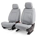 Picture of Covercraft 24-25 Ford F250-F550 King Ranch Leatherette PrecisionFit Front Seat Covers - Light Grey
