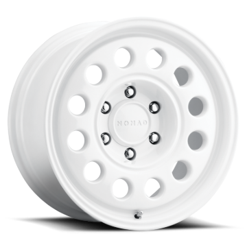 Picture of Nomad N501SA Convoy 17x8.5 / 5x150 BP / 25mm Offset / 110.3mm Bore - Gloss White Wheel