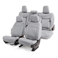 Picture of Covercraft 24-25 Ford F250-F550 King Ranch Leatherette PrecisionFit Front Seat Covers - Light Grey