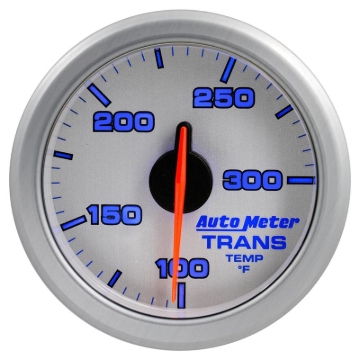 Picture of Autometer Airdrive 2-1/6in Trans Temperature Gauge 100-300 Degrees F - Silver