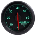 Picture of Autometer Airdrive 2-1/6in Boost Gauge 0-60 PSI - Black