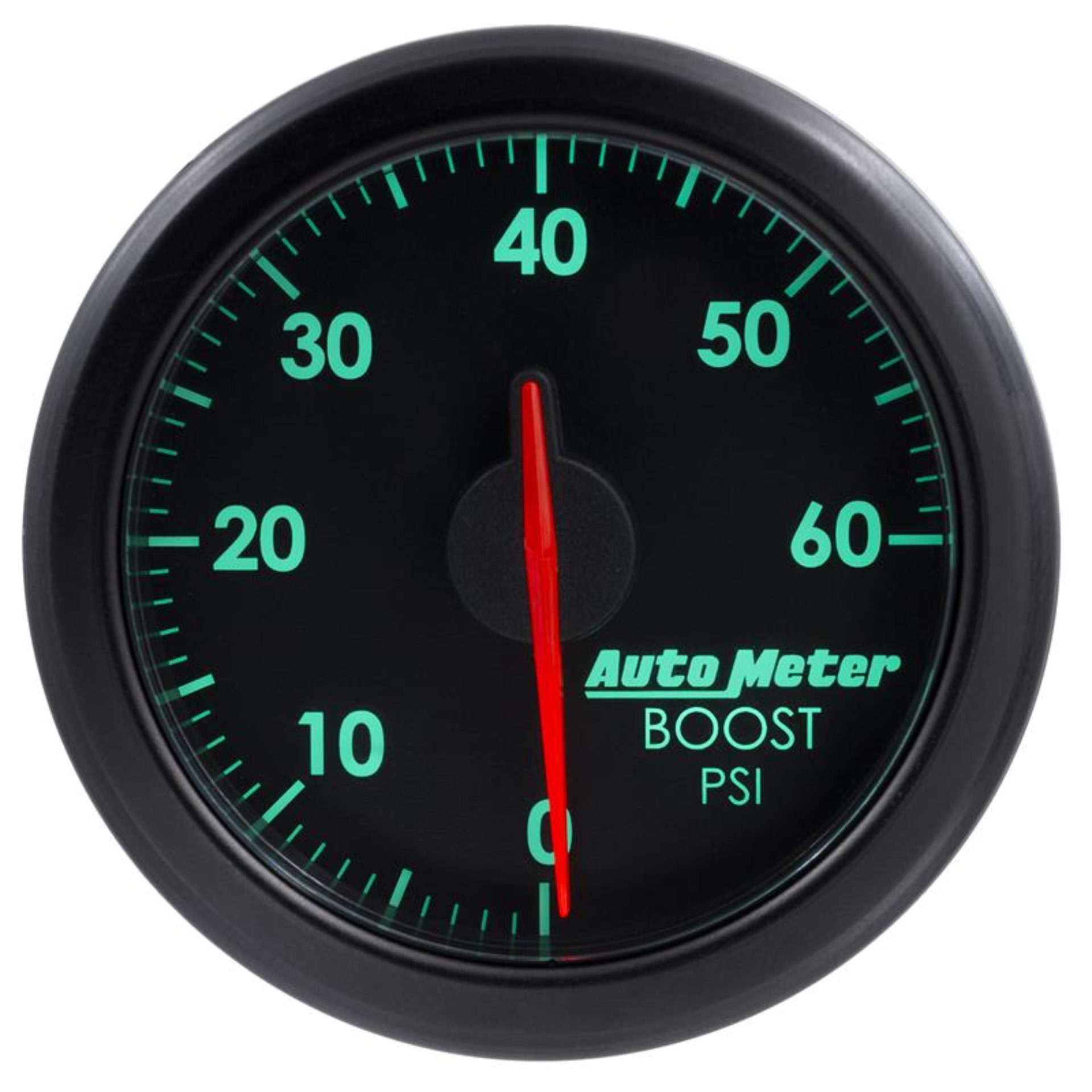Picture of Autometer Airdrive 2-1/6in Boost Gauge 0-60 PSI - Black