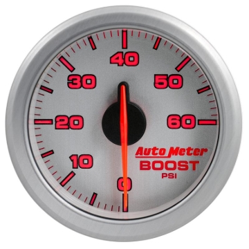Picture of Autometer Airdrive 2-1/6in Boost Gauge 0-60 PSI - Silver