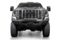 Picture of Addictive Desert Designs 24+ GMC 2500/3500 Phantom Front Bumper w/Winch- Hammer Black