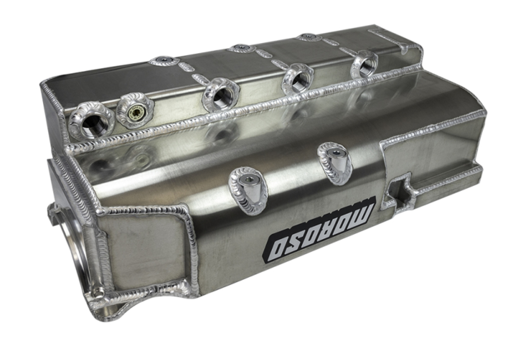 Picture of Moroso BBC Mark IV 4 Pickup Dry Sump 7-1/2in Deep Aluminum Oil Pan (w/o Starter Notch)