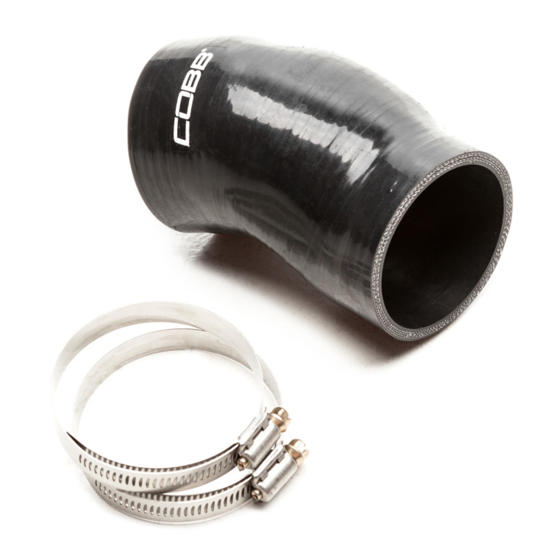Picture of Cobb 08-17 Subaru WRX / 05-09 Legacy GT / 2.5GT Black Silicone Top Mount Intercooler Coupler