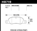 Picture of Hawk 2013-2016 Porsche 911 Series Performance Ceramic Front Brake Pads (Does not fit S models)