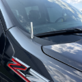 Picture of Wehrli 07.5-19 Chevrolet 6.6L Duramax Billet TIG Torch Stubby Antenna - Semi-Gloss Black