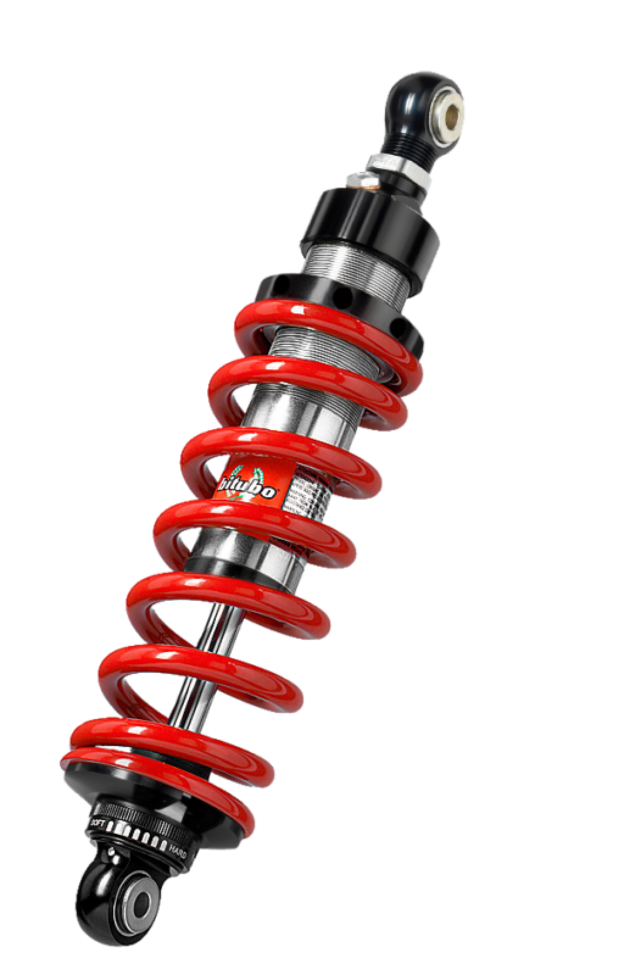 Picture of Bitubo XZE1 Monoshocks Adjustable: Spring Preload, Rebound, Length, Red Spring