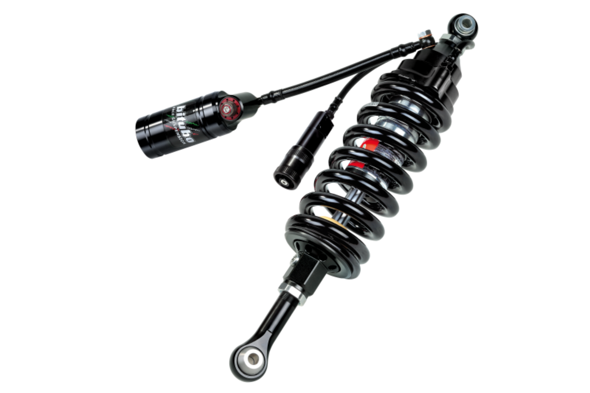 Picture of Bitubo CLU3 Monoshock Adjustable: Hydraulic Spring Preload, Reb., Double Comp., Length, Blk Spring