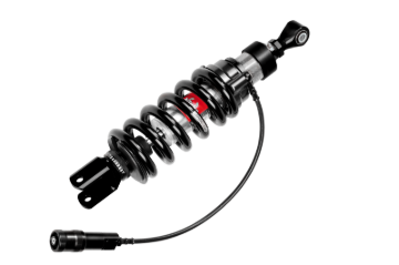 Picture of Bitubo XZE3 Monoshocks Adjustable: Hydraulic Spring Preload, Rebound, Length, Black Spring