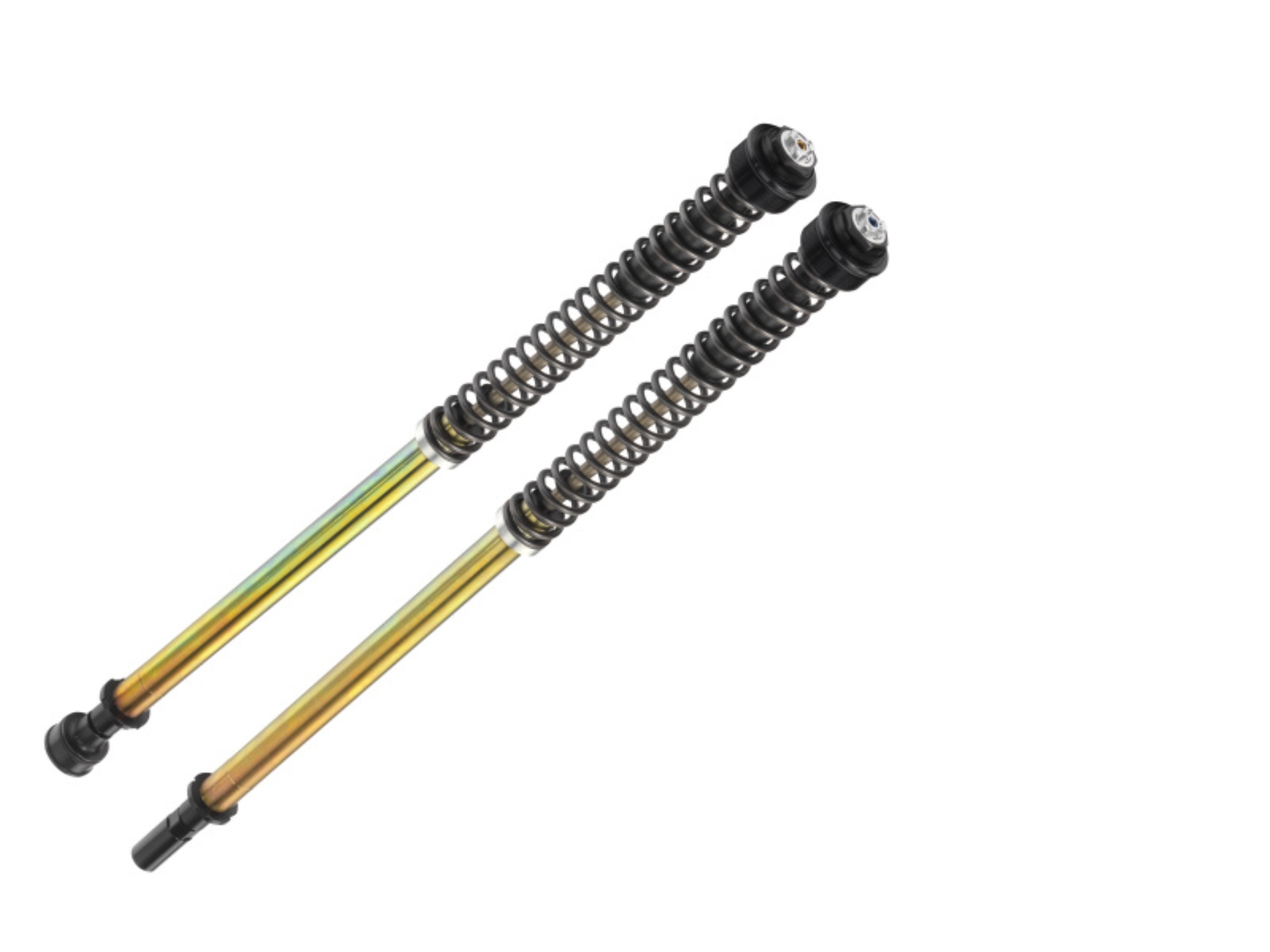 Picture of Bitubo JBHV1 Pressurized Cartridge Adj.: Spring Preload, Rebound, Comp., w/o Oil, Blk Ring