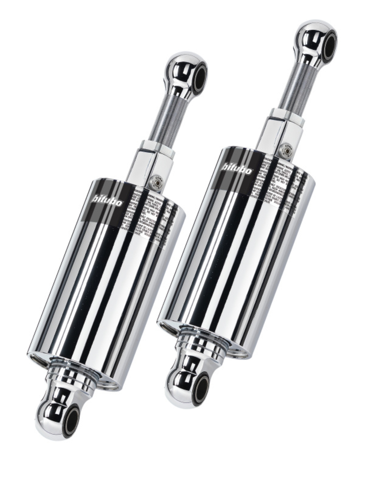 Picture of Bitubo HMG1 Twinshocks Adjustable: Spring Preload, Compression, Length, Black Spring