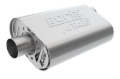 Picture of Borla CrateMuffler SBC Hot 350/383 3 inch Offset/Center 14in x 4.35in x 9in Oval Muffler