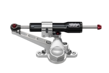 Picture of Bitubo KITC Steering Damper Kit For Under Instruments Mounting With Black Shock Absorber
