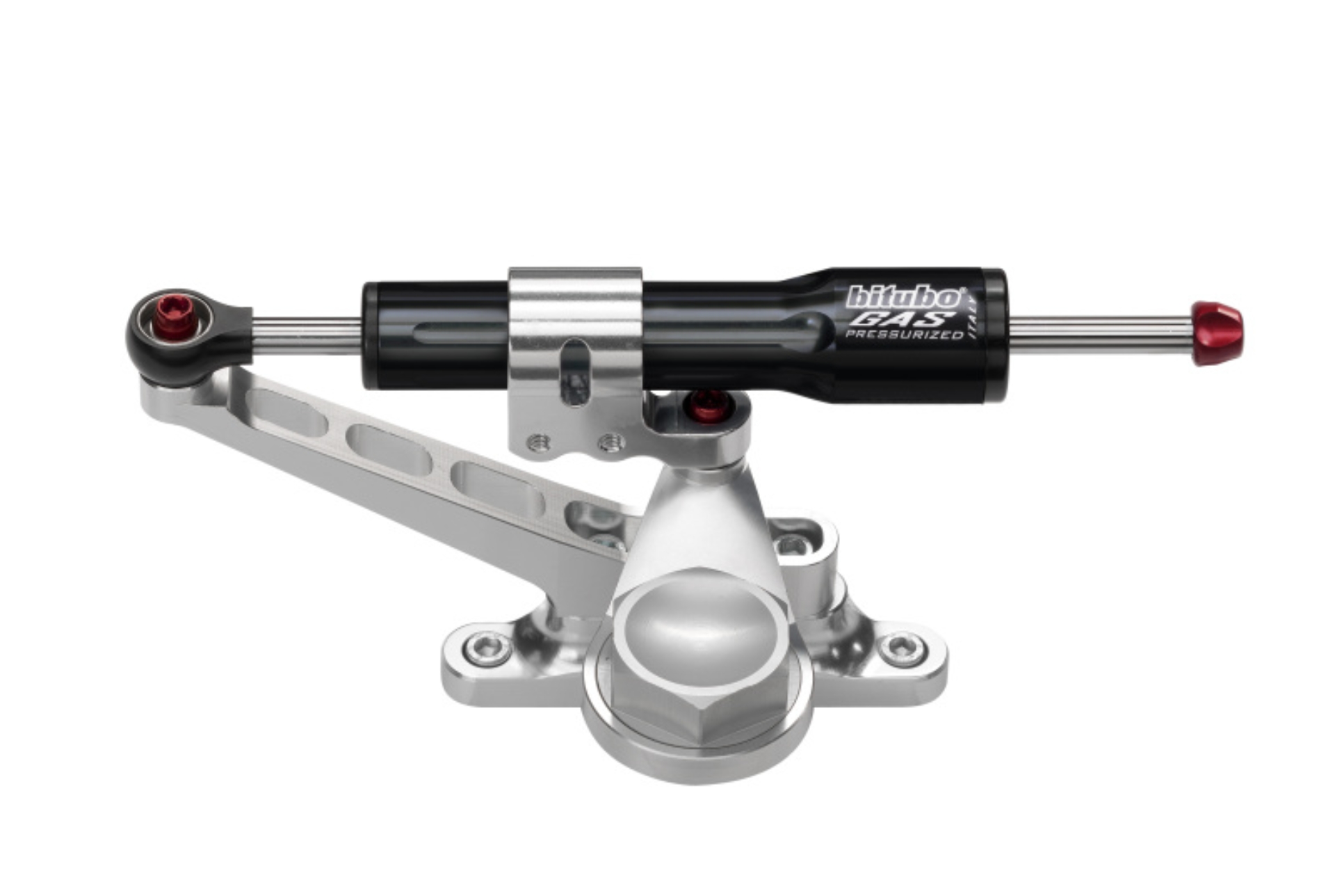 Picture of Bitubo KITC Steering Damper Kit For Under Instruments Mounting With Black Shock Absorber
