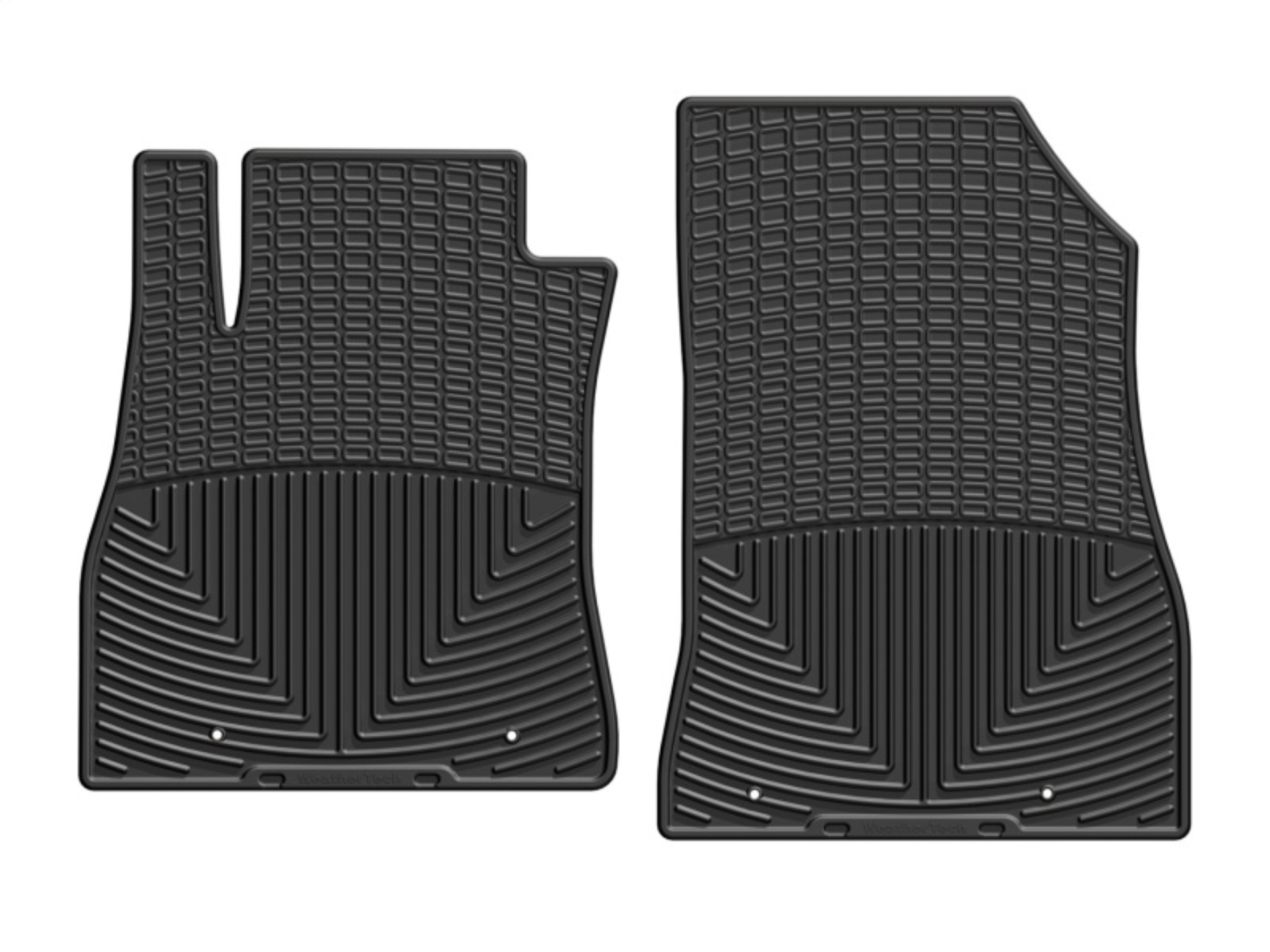 Picture of WeatherTech 2013 Nissan Sentra Front Rubber Mats - Black