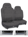 Picture of PRP 97-02 Jeep Wrangler TJ High Back Enduro Reclining Suspension Seats Kit- Gray