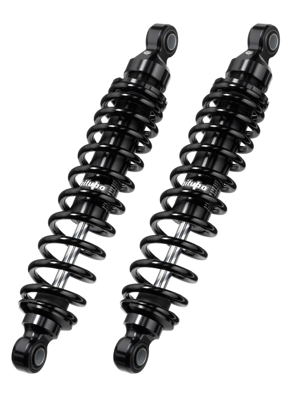 Picture of Bitubo WMB0 Twinshocks Adjustable: Spring Preload, Length 301mm, Dark Edition